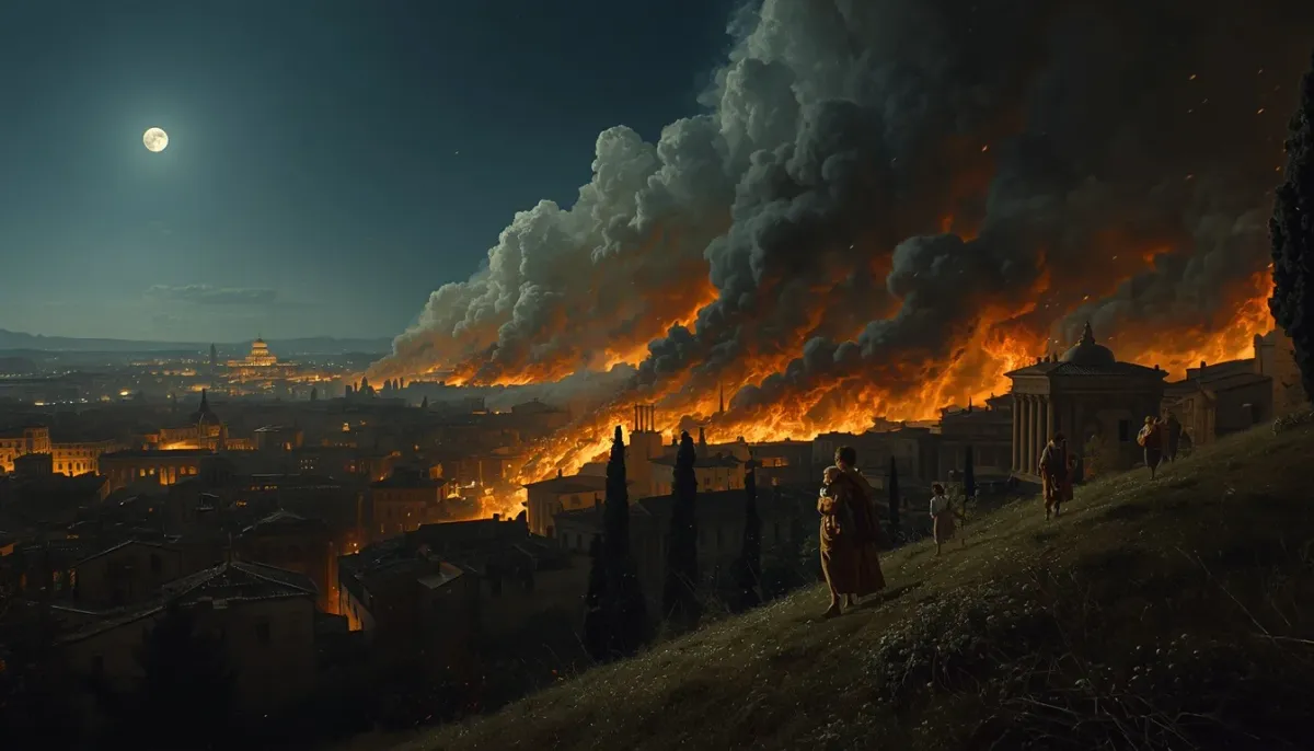 ¡ROMA ARDE! Nueve días de fuego arrasan el corazón del Imperio: el pueblo duerme entre las tumbas y ya corre por las calles el nombre del incendiario